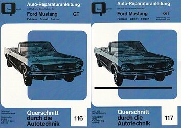 Ford mustang teil 1 2 - gt,, 1+2