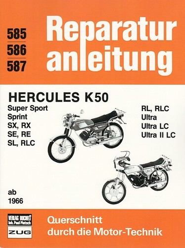 Hercules k50 re u a - k50, sx/rx/se/re/u.a