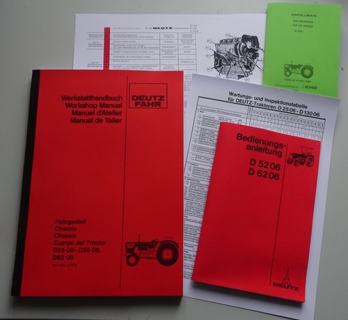 Bücher für deutz 5206 - bücher,