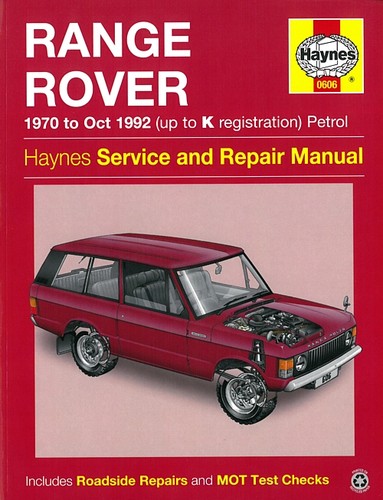 Haynes handbuch range rover - handbuch:,
