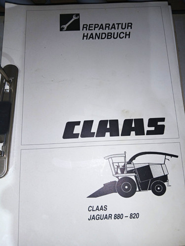 Claas reparaturhandbuch - claas,