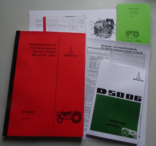 Bücher für deutz 5006 - bücher,